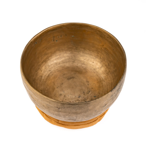 7.25" A/E Note Antique Himalayan Singing Bowl #a9400126