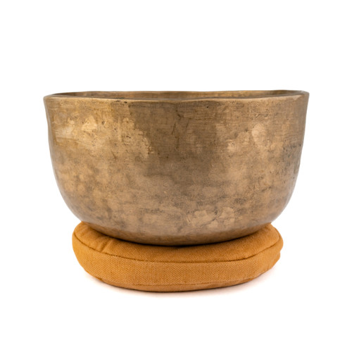 7.5" A/E Note Antique Himalayan Singing Bowl #a13100126