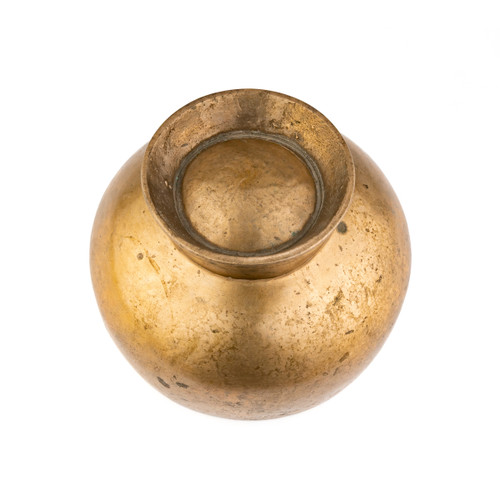 6.75" D/A Note Antique Naga Pedestal Himalayan Singing Bowl #d10000126