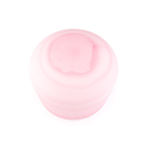 12" F Note 432Hz Pink Calcite Frosted Fusion Crystal Singing Bowl Crystal Vibes #cvf12fm25 11003737