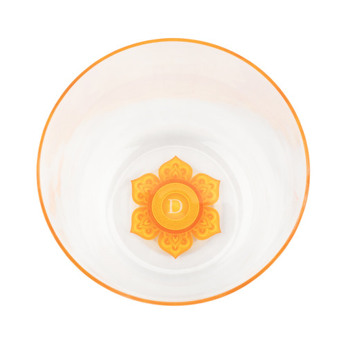 Etherealite Chakra Clear 440Hz Perfect Pitch Quartz Crystal Vibes Singing Bowl Set