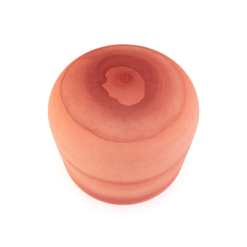 11" C Note 440Hz Perfect Pitch Carnelian Frosted Fusion Crystal Singing Bowl Crystal Vibes #cvf11cpp0 11003745