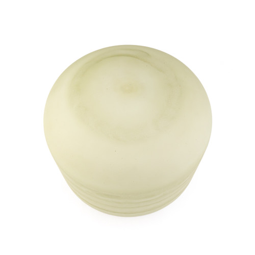 12" F# Note 432Hz Moldavite Frosted Fusion Crystal Singing Bowl Crystal Vibes #cvf12fsm25 11003752