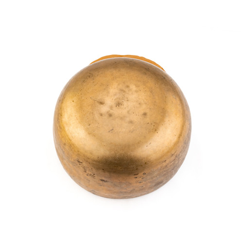 7.75" F#/C# Note Antique Himalayan Singing Bowl #f9000126