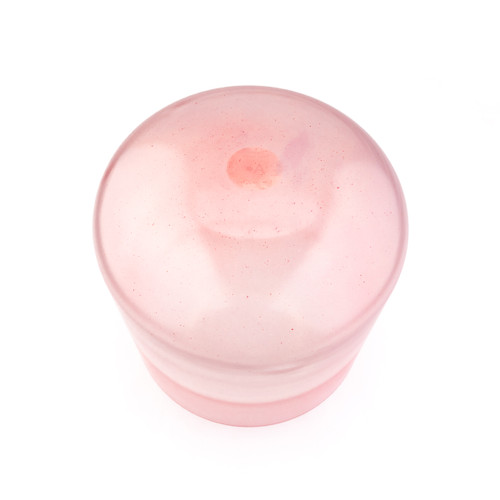 9" A# Note 440Hz Rose Quartz Clear Fusion Crystal Singing Bowl Crystal Vibes #cc9asp45 11003767
