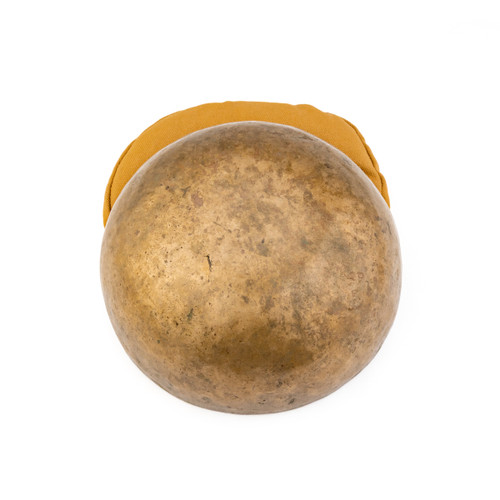 6.5" G/C# Note Antique Himalayan Singing Bowl #g5700226