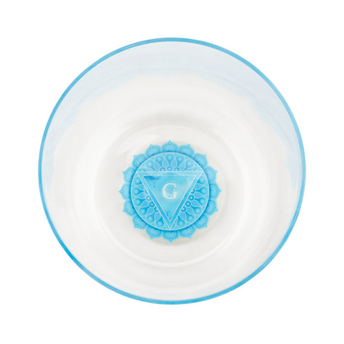 Etherealite Chakra Clear 432Hz Perfect Pitch Quartz Crystal Vibes Singing Bowl Set