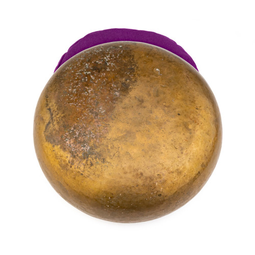 9" A/D# Note Antique Himalayan Singing Bowl #a13200226