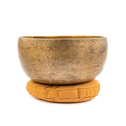 7.25" A/E Note Antique Himalayan Singing Bowl #a8650226