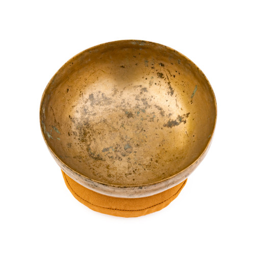 7.25" A/E Note Antique Himalayan Singing Bowl #a8650226