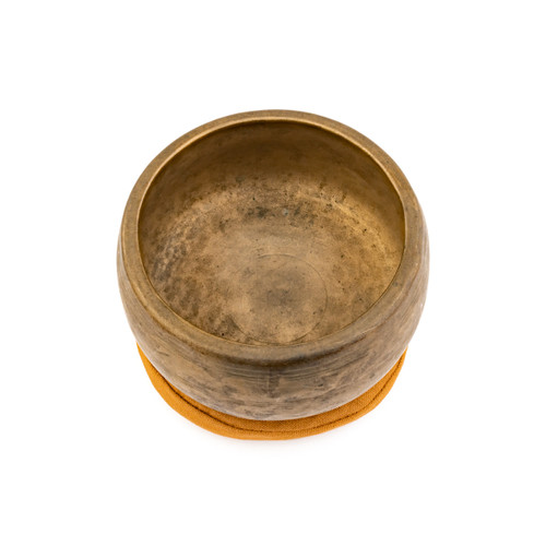 6.5" E/A Note Antique Himalayan Bell Bowl #e9850226