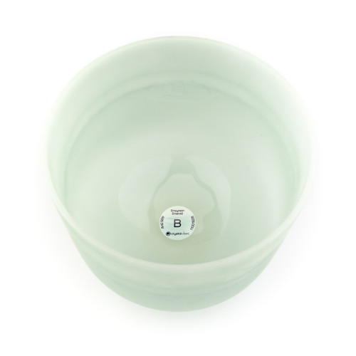 8" B Note 432Hz Perfect Pitch Emerald Empyrean Fusion Crystal Singing Bowl Crystal Vibes #ca008bm30 11001528