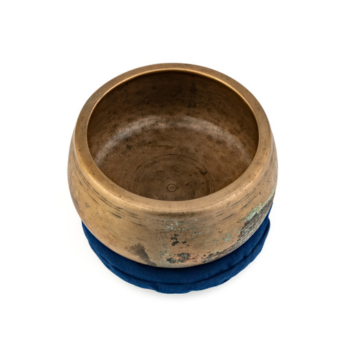 7.5" D/A Note Antique Himalayan Bell Bowl #d14700226