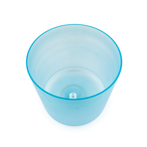 11" G Note 440Hz Larimar Clear Fusion Crystal Singing Bowl Crystal Vibes #cc11gp30 11003774