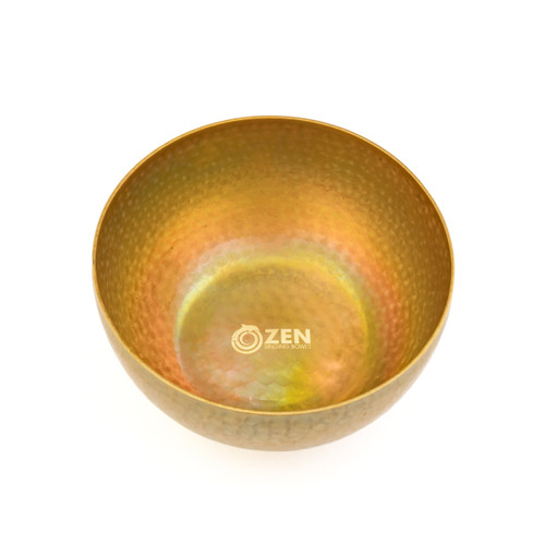 Zen Pentatonic "Dolphin Sound" Brass Himalayan Singing Bowl Set