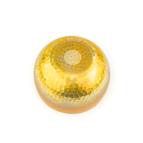 Zen Pro Second Octave 7 Bowl Etched Chakra Brass Himalayan Singing Bowl Set C2-B2