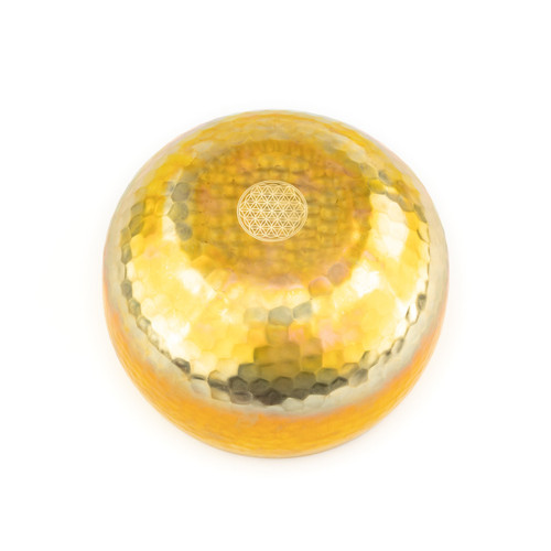 Zen Pro Second Octave 7 Bowl Etched Chakra Brass Himalayan Singing Bowl Set C2-B2