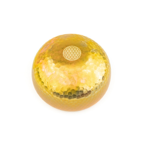 Zen Pro Third Octave 7 Bowl Etched Chakra Medium Brass Himalayan Singing Bowl Set C3-B3