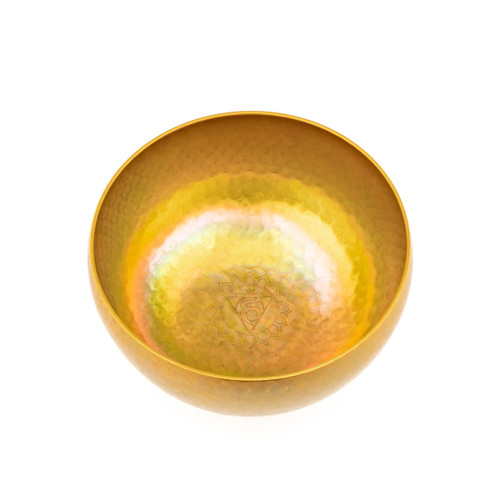 Zen Pro Third Octave 7 Bowl Etched Chakra Medium Brass Himalayan Singing Bowl Set C3-B3