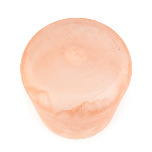 *Blemished* 8" E Note 440Hz Carnelian Quartz Clear Fusion Crystal Singing Bowl Crystal Vibes #cc8em45 85001060
