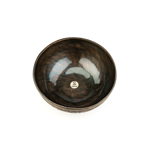 9" D#/A# Note Engraved Singing Bowl Zen Vedic Series