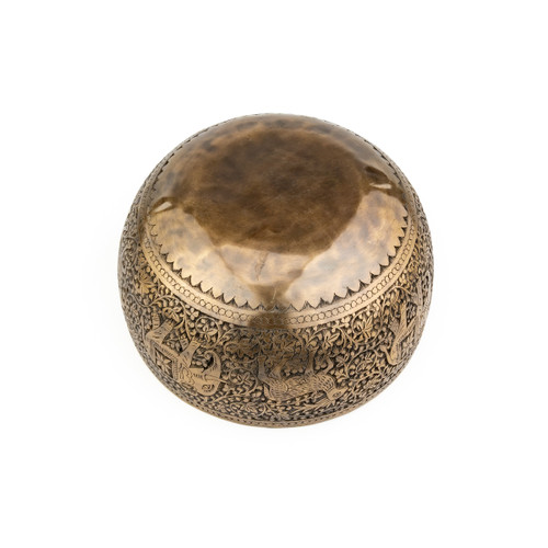 9.25" A/E Note Engraved Singing Bowl Zen Vedic Series