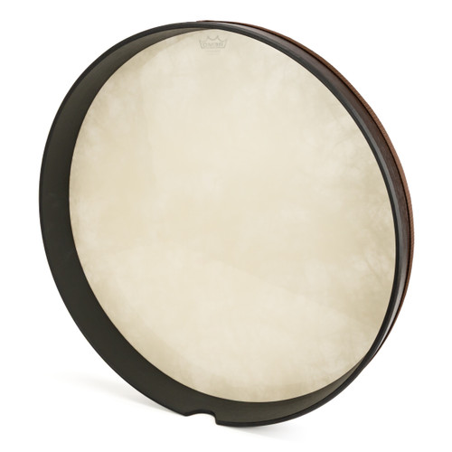 22" White Remo Frame Fiberskyn Buffalo Drum