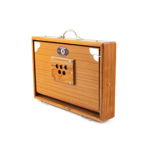 Medium 440Hz 13-Note One Octave C3-C4 Thetazen Shruti Box with Carry Case