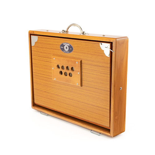Large 440Hz 13-Note One Octave C3-C4 Thetazen Shruti Box with Carry Case