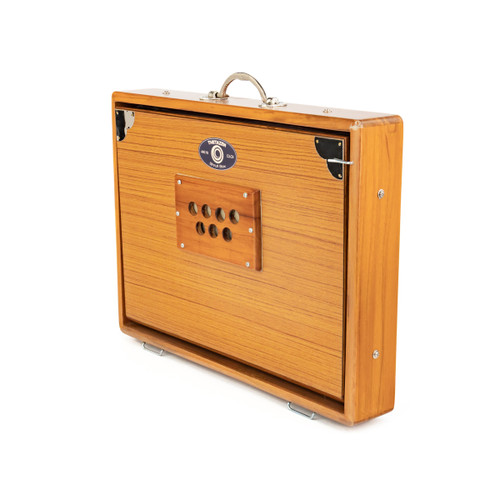 Large 440Hz 26-Note Two Octave C3-C5 Thetazen Shruti Box with Carry Case