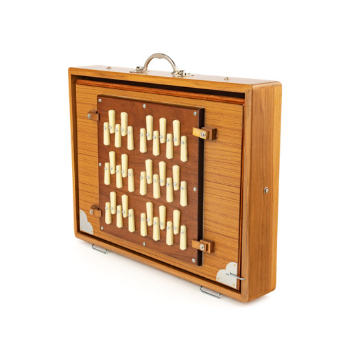Large 440Hz 36-Note Three Octave C3-C6 Thetazen Shruti Box with Carry Case