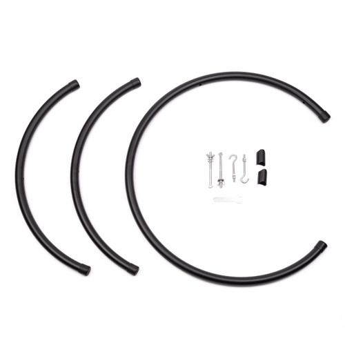 Thetazen C-Shaped Black Gong Stand for Gongs 12" to 16"