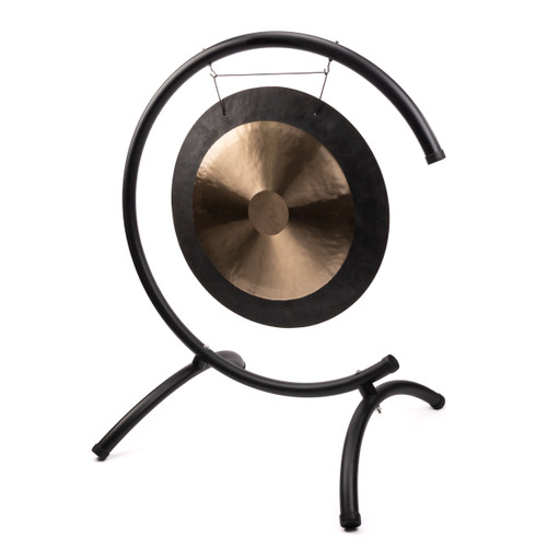 Thetazen C-Shaped Black Gong Stand for Gongs 24" to 28"