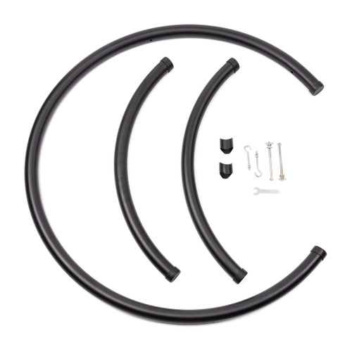 Thetazen C-Shaped Black Gong Stand for Gongs 24" to 28"
