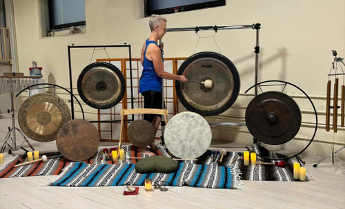 Saturday Morning Sound Bath with Sattva Sound Therapy July 25