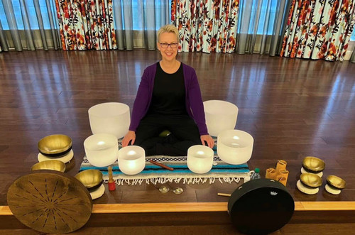 Saturday Morning Sound Bath with Sattva Sound Therapy July 25