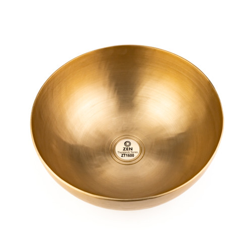Zen Therapeutic ZT1600 G/D Note Singing Bowl 10" #zt1600g1520
