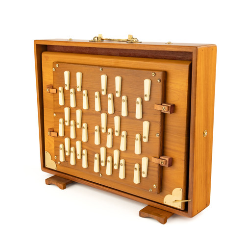 Large 440Hz 36-Note Three Octave G2-F#5 Shruti Box with Carry Case 85001086