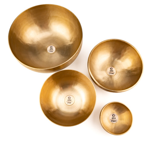 4-Note Harmonized Zen Therapeutic Series Singing Bowl VST Practitioner Set ztset034