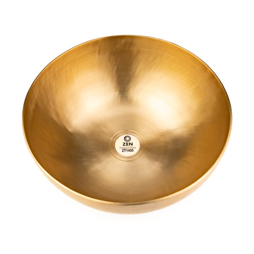 Zen Therapeutic ZT1400 F#/C# Note Singing Bowl 10.5" #zt1400f1511