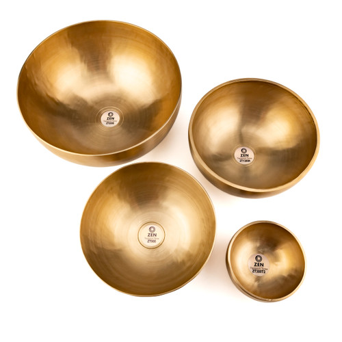 4-Note Harmonized Zen Therapeutic Series Singing Bowl VST Practitioner Set ztset037