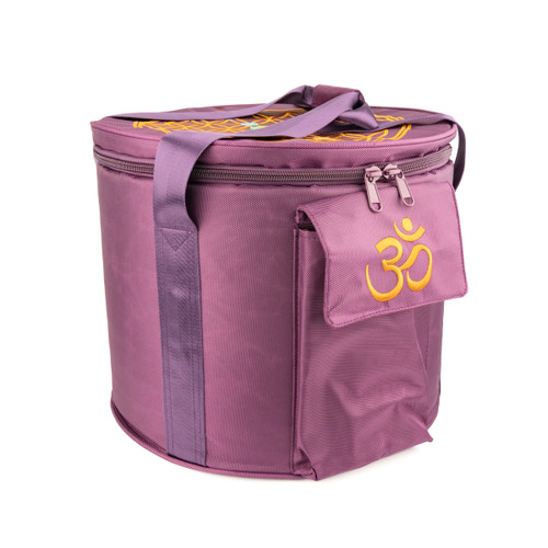 14" Crystal Vibes Pro Series Purple Chakra Carrying Case for Crystal Singing Bowls