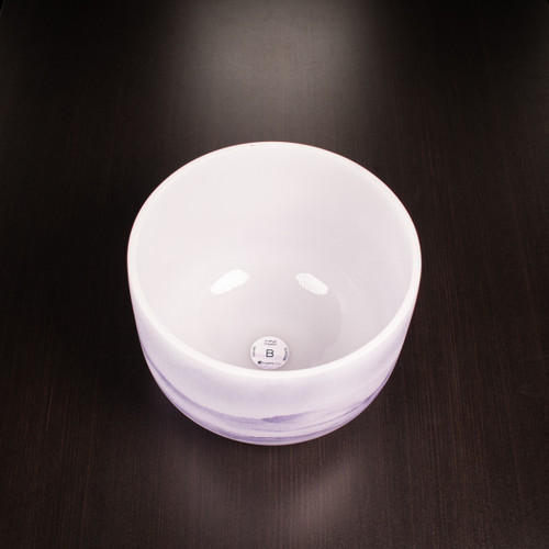 *Blemished* 10" B Note 432Hz Perfect Pitch Amethyst Empyrean Fusion Crystal Singing Bowl Crystal Vibes #ca0010bm35 85000875