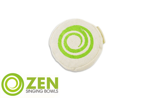 Zen Singing Bowls Small Natural Cotton and Buckwheat Cushion