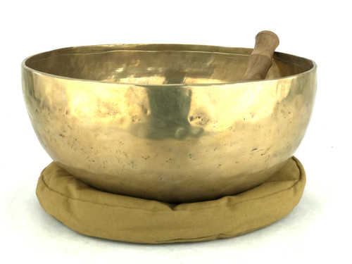 13.75" D/A Note Himalayan Singing Bowl #d45000118