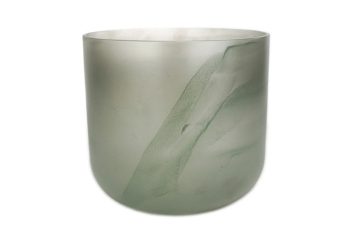 8'' D# Note 432Hz Malachite Translucent Fusion Crystal Singing Bowl Crystal Vibes #cc8dsm25 11001760