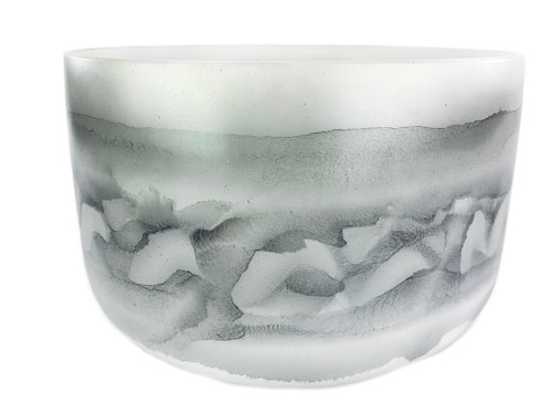 13" B Note 440Hz Perfect Pitch Black Tourmaline Empyrean Fusion Crystal Singing Bowl Crystal Vibes #ca0013bpp0 11001842