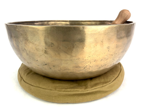 13" F#/B Note Himalayan Singing Bowl #f34200121