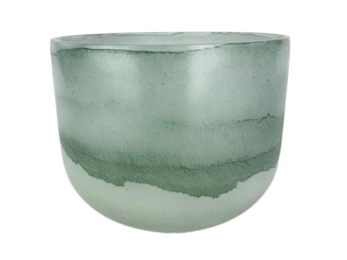 8" C Note 440Hz Perfect Pitch Emerald Empyrean Fusion Crystal Singing Bowl Crystal Vibes #ca008cm5 11002076