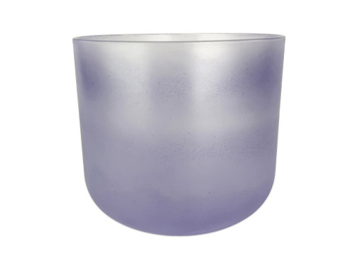 8" B Note 440Hz Perfect Pitch Tanzanite Translucent Fusion Crystal Singing Bowl Crystal Vibes #cc8bm10 11002084